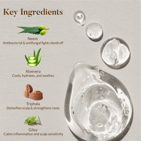 Ohria Ayurveda Neem And Triphala Anti Dandruff Hair Gel