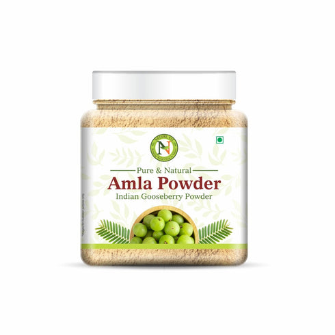 NatureVit Amla Powder Pure Indian Gooseberry for Eating & Wellness
