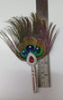 Pure Silver Mor Pankh Peacock Feather for Puja