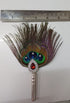 Pure Silver Mor Pankh Peacock Feather for Puja