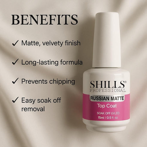 Shills Professional Russian Matte Top Coat