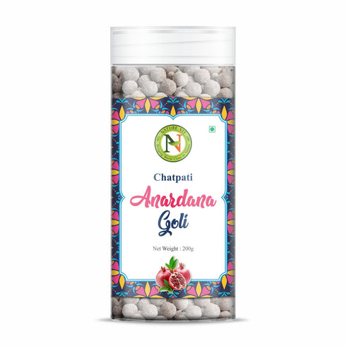 NatureVit Anardana Goli Digestive Mouth Freshener with Pomegranate & Spices