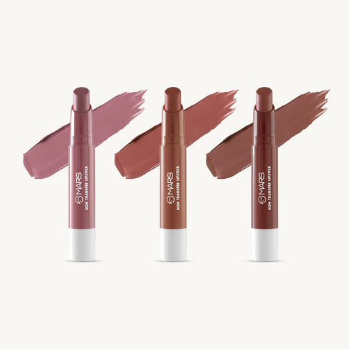 Mars Cosmetics Trending Set of 3 Super Stay Non Transfer Lipstick