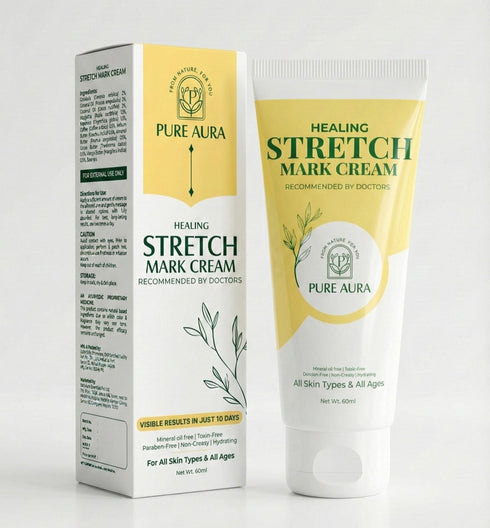 Pure Aura Healing Stretch Mark Cream - 60ml