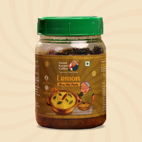 Sweet Karam Coffee Lemon Rice Mix Paste (Ready to Use)
