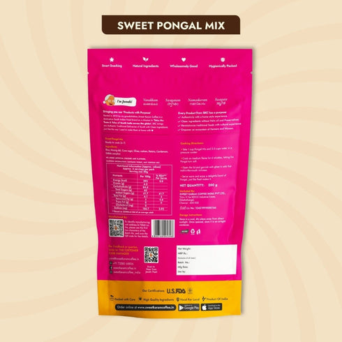Sweet Karam Coffee Sweet Pongal Mix (Sakkarai Pongal)