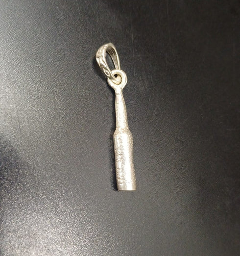 Pure Silver Bullet Pendant 3G By Mahita Collections