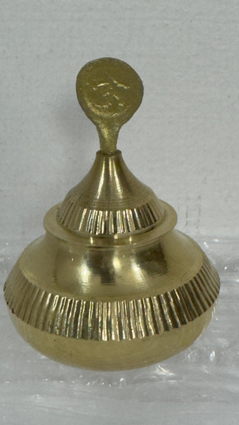 Brass Sindoor Dabbi Dani With Salai Stick 0.06Kg
