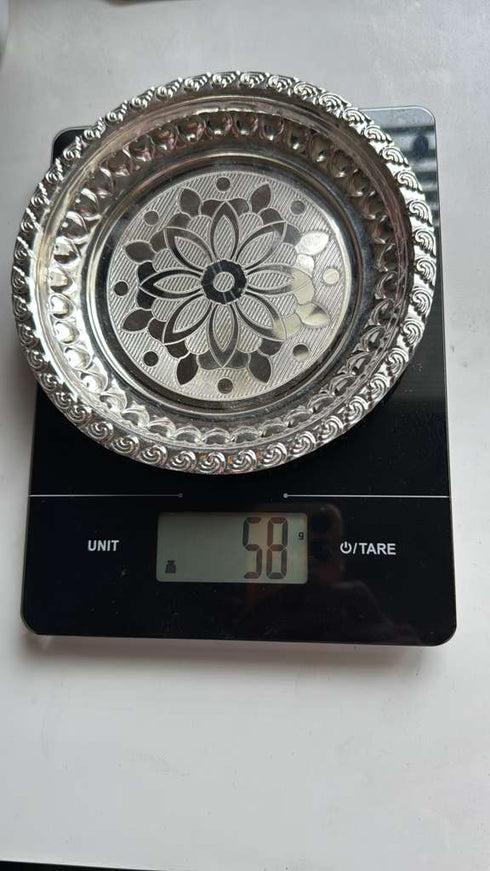 Pure Silver Design Plate