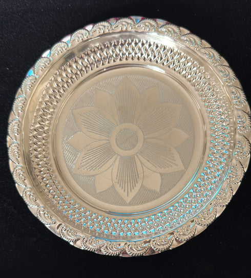 Pure Silver Design Plate