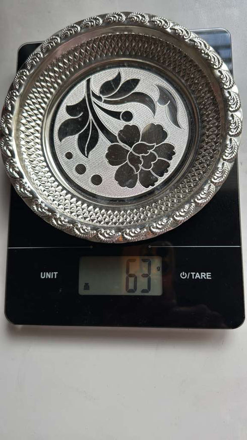 Pure Silver Design Plate