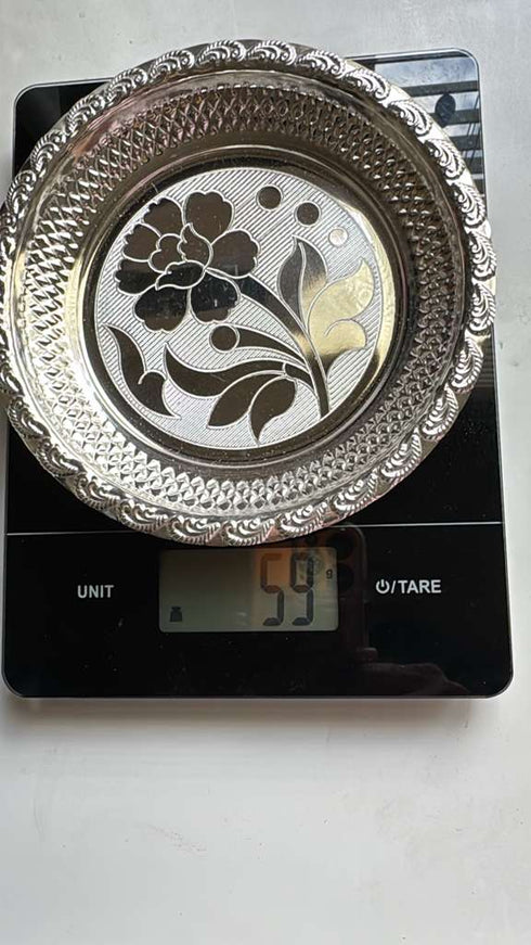 Pure Silver Design Plate