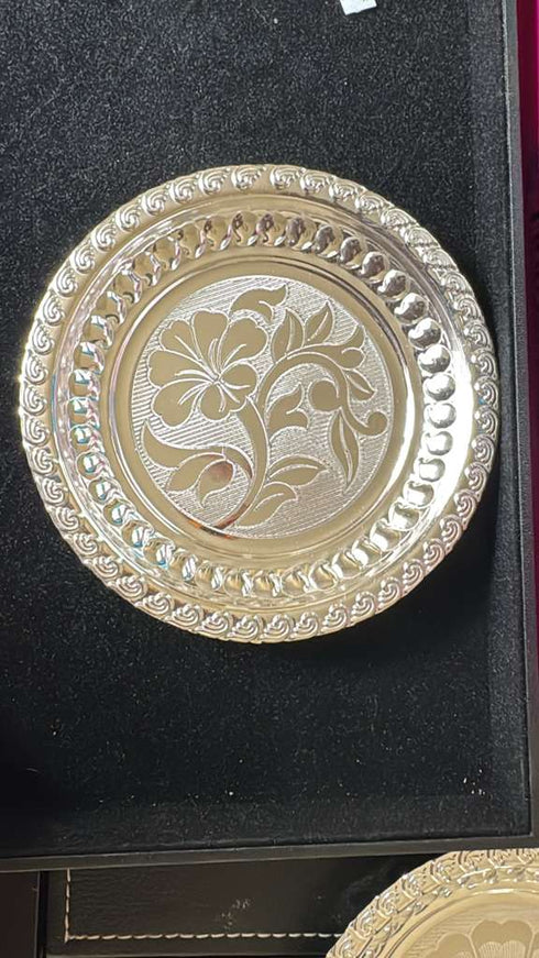 Pure Silver Design Plate