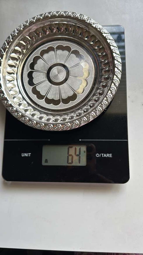 Pure Silver Design Plate