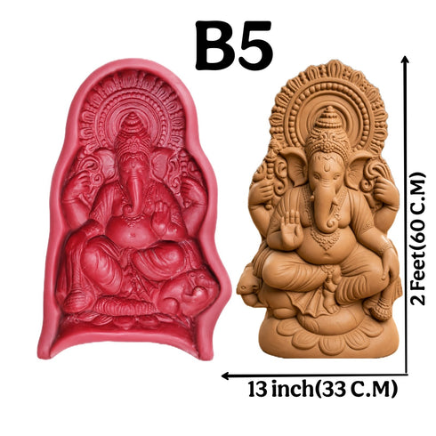 Ganesh Mold For Making Idols B5