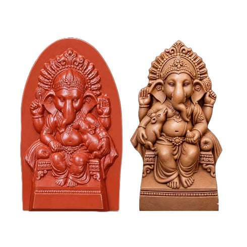 Ganesh Making Mold B51