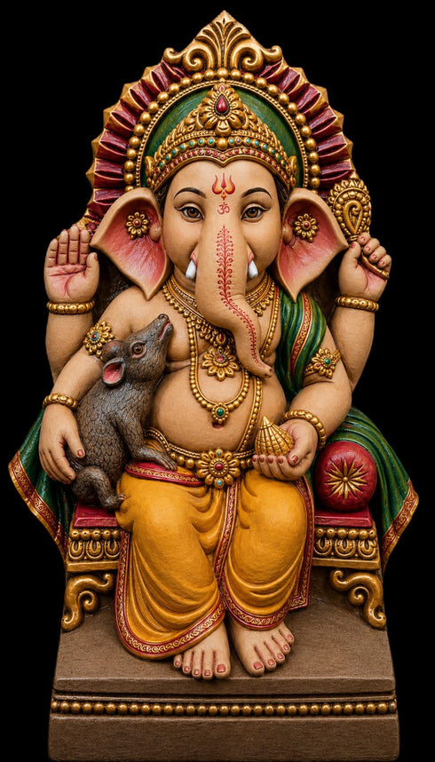 Ganesh Making Mold B51