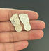 Pure Silver Laxmi Paduka 2g