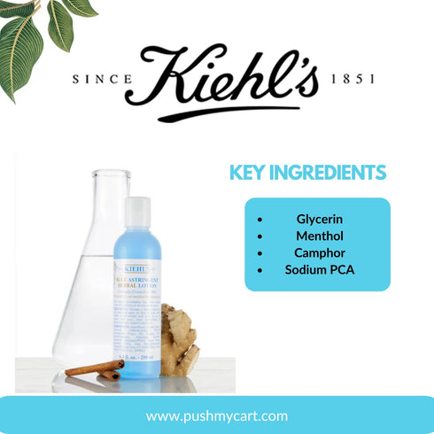 Kiehl's Blue Astringent Herbal Lotion