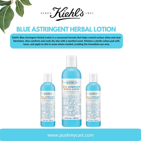 Kiehl's Blue Astringent Herbal Lotion