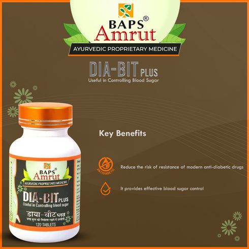 Baps Amrut Dia Bit Plus Tablets