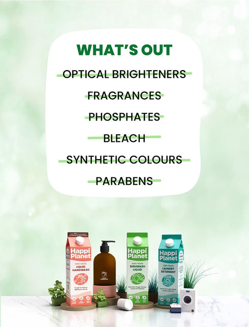 Happi Planet Mom's Bundle of Joy A Basket of Non Toxic Home Care Products