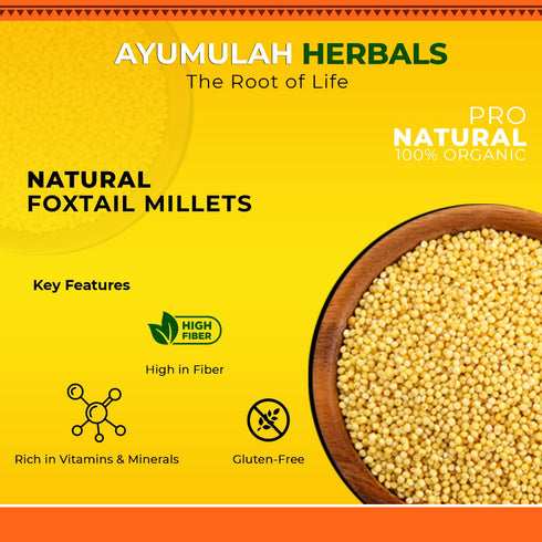 Ayumulya Foxtail Millets