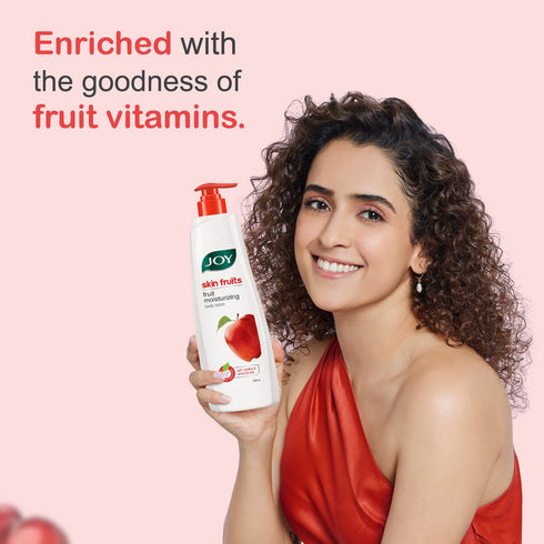 Joy Skin Fruits Apple Infused Fruit Moisturizing Body Lotion