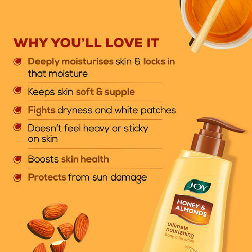 Joy Honey | Almonds Ultimate Nourishing Body Milk Lotion