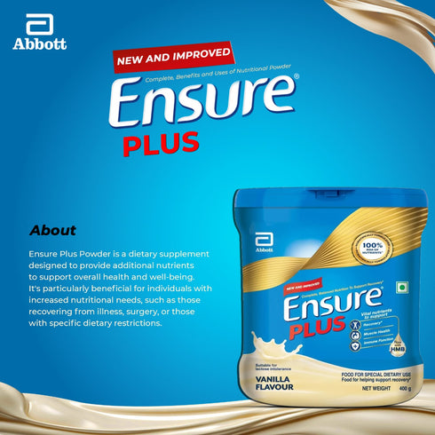 Ensure Plus Powder | Vanilla Flavour