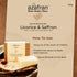Azafran Organic Licorice And Saffron Brightening Bath Bar