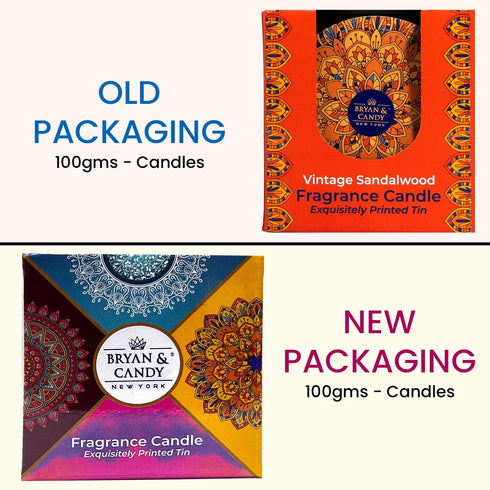Bryan & Candy Vintage Sandalwood Aromatherapy Candles