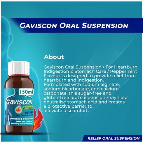 Gaviscon Oral Suspension 150ml