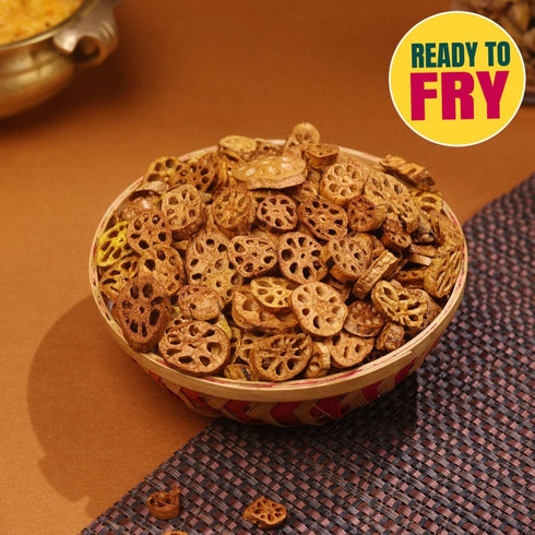 Sweet Karam Coffee Lotus Stem Crisps (Thamarai Thandu Vathal)