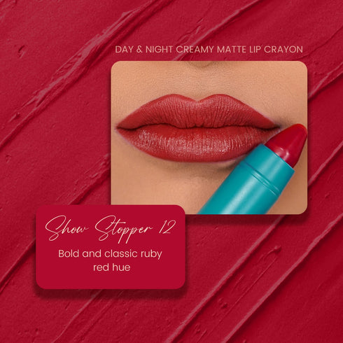 Parul Garg Beauty Show Stopper 12: Creamy Matte Lip Crayon