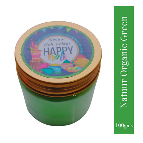 Natuur Organic Green colour Celebrate Holi
