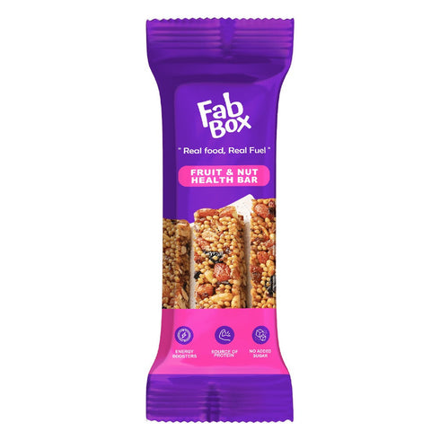 Fabbox Fruit & Nut Bar 750G 30G 25 Packs