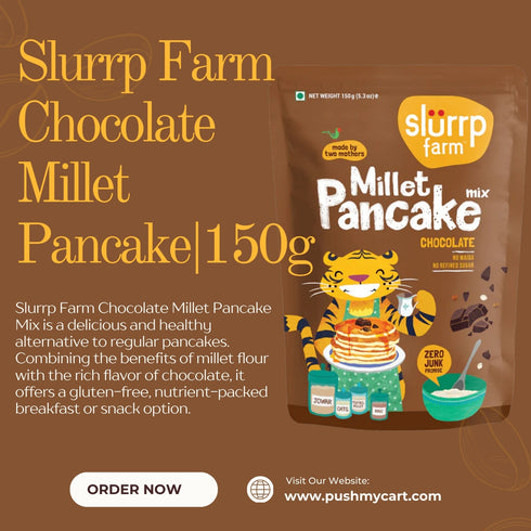 Slurrp Farm Chocolate Millet Pancake 150g