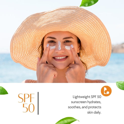 Natuur Sunscreen SPF 50 with Hyaluronic Acid