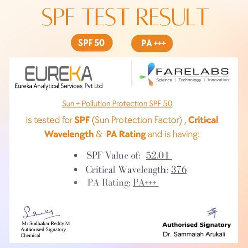 Natuur Sunscreen SPF 50 with Hyaluronic Acid