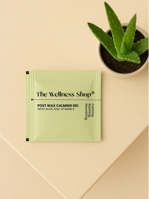 The wellness shop POST WAX CALMING GEL WITH ALOE AND VITAMIN E
