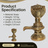 Brass Shivling with Sheshnag 1072g