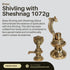 Brass Shivling with Sheshnag 1072g