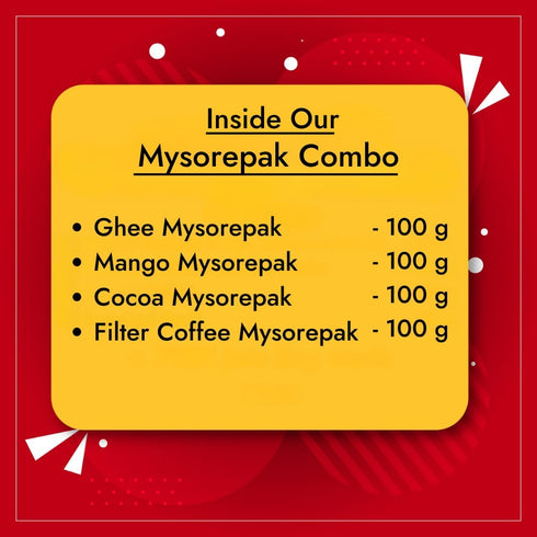 Sweet Karam Coffee Mysorepak Combo