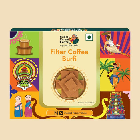 Sweet Karam Coffee Filter Coffee Burfi