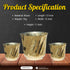 Brass Planter Pot Gamala 1Kg