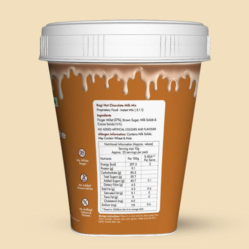 Sweet Karam Coffee Ragi Hot Chocolate Milk Mix
