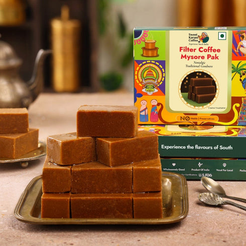 Sweet Karam Coffee Filter Coffee Mysorepak
