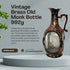 Vintage Brass Old Monk Bottle 992g