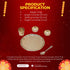 Brass Bhog Prasad Thali Set